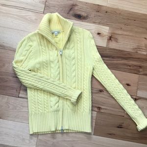 Banana Republic zip up sweater